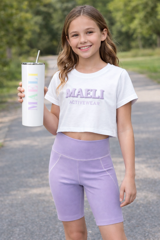 PREORDER - Maeli pastels stainless steel 20oz tumbler (start of March delivery)