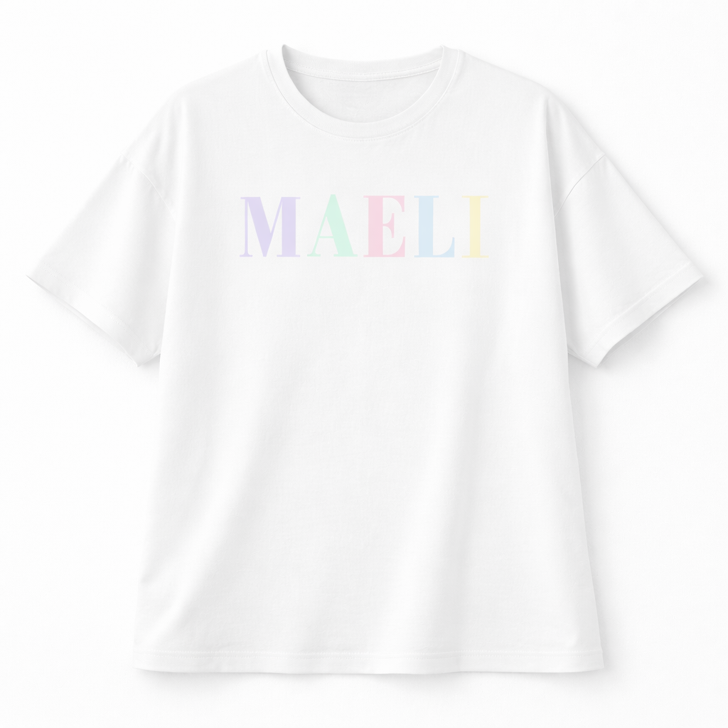 PREORDER - Maeli pastels oversized T-Shirts (end of March delivery)