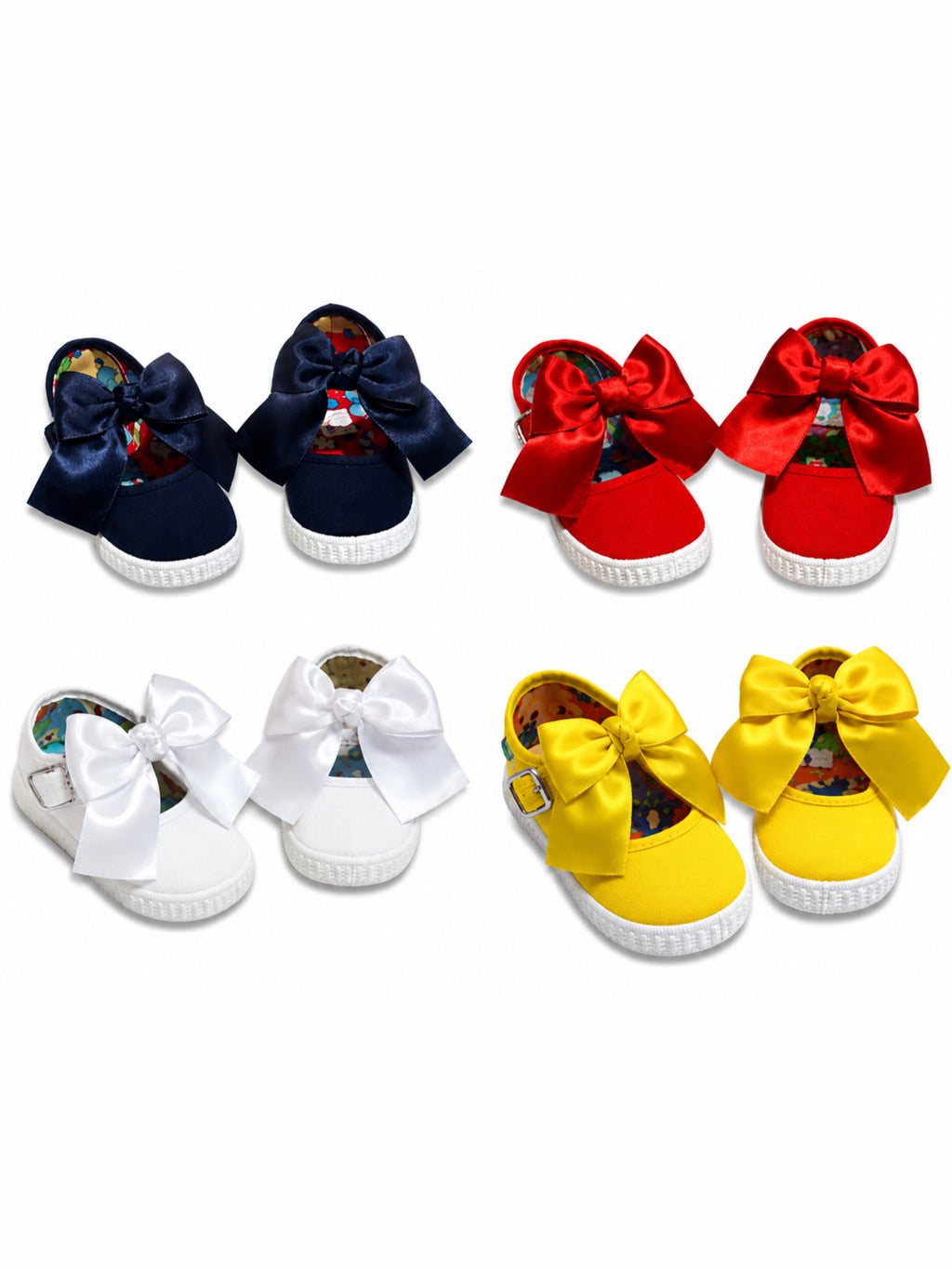 LPP X MAELI EXCLUSIVE SPANISH UNIFORM P.E KIT Oversized Bow Plimsoles - DELIVERY MID AUGUST